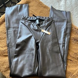 Faux Leather SKIMS Boot Cut Pants